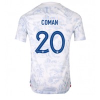 Billiga Frankrike Kingsley Coman #20 Borta fotbollskläder VM 2022 Kortärmad